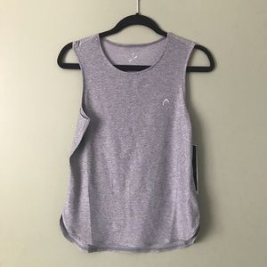 HEAD Activewear Sleeveless Tank Heather Gray S NWT
